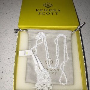Kendra Scott NEW SUMMER Phara Necklace- White NWT